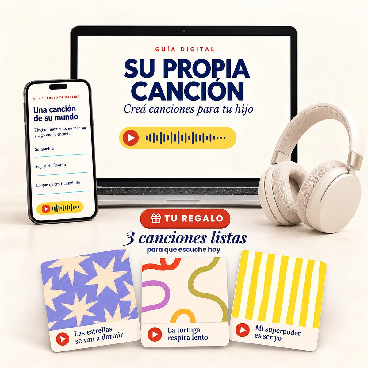 Su propia Canción + 3 Regalos